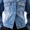 The denim de-Nîmes jacket Curved denim jacket