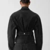 The denim de-Nîmes jacket Fitted denim jacket