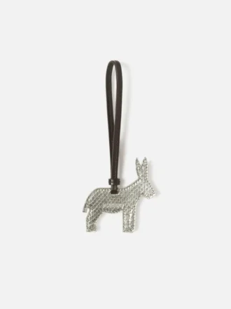 The donkey Donkey-shaped bag charm