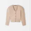 The Doppio cardigan Curved cardigan