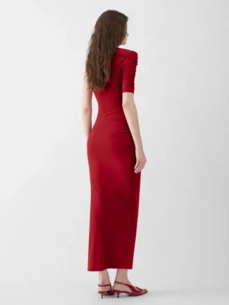 The Drapeado dress Draped midi dress