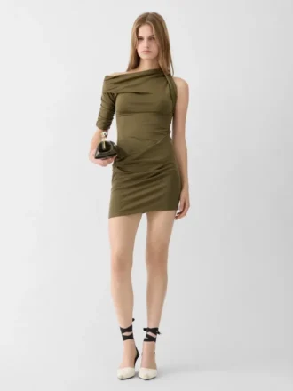 The Drapeado mini dress Draped mini dress