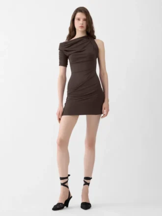The Drapeado mini dress Draped mini dress