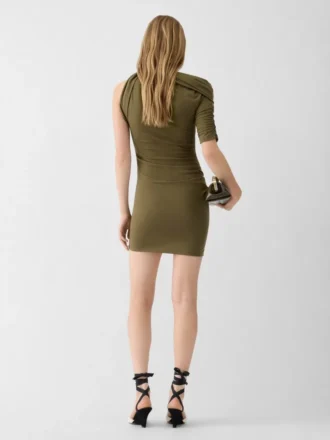 The Drapeado mini dress Draped mini dress
