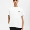 The Dubai address t-shirt Short sleeve t-shirt with printed address and logo