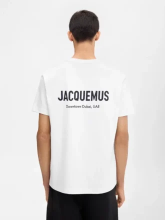 The Dubai address t-shirt Short sleeve t-shirt with printed address and logo The Dubai address t-shirt Short sleeve t-shirt with printed address and logo