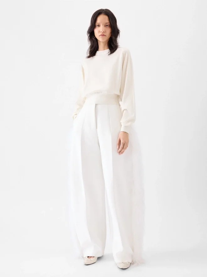 The embroidered sweater Embroidered knit sweater The embroidered sweater Embroidered knit sweater