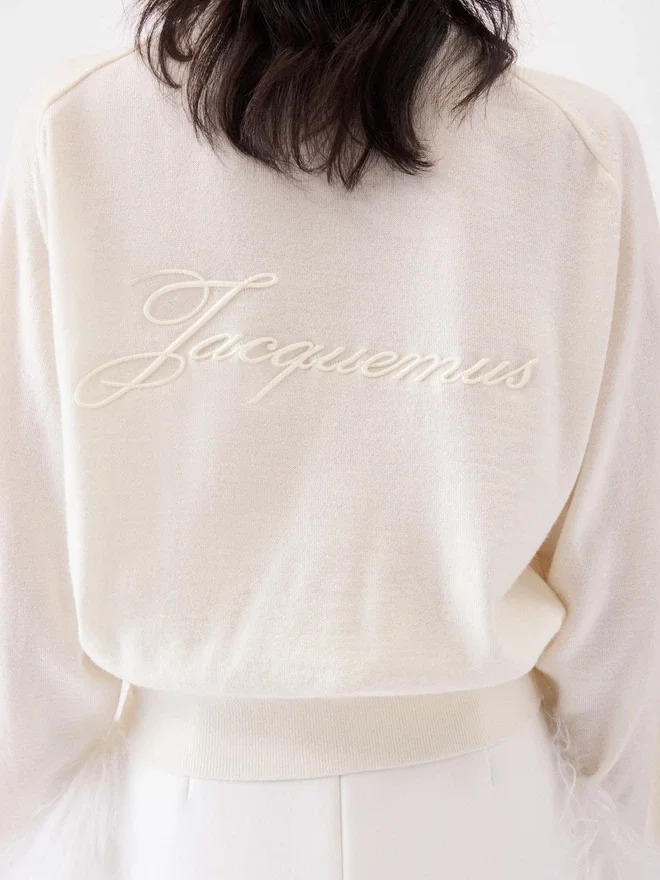 The embroidered sweater Embroidered knit sweater The embroidered sweater Embroidered knit sweater