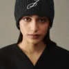 The Espiral beanie Embroidered monogram beanie The Espiral beanie Embroidered monogram beanie