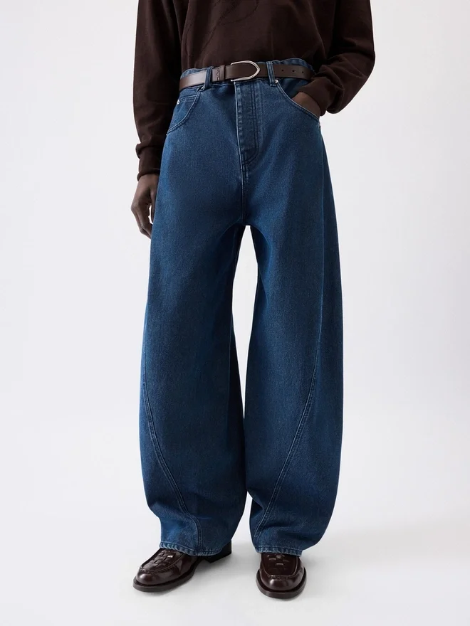 The Espiral de-Nîmes denim pants Twisted-seam jeans The Espiral de-Nîmes denim pants Twisted-seam jeans