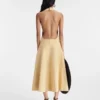 The Favola dress Suede halter dress