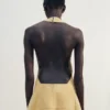 The Favola dress Suede halter dress