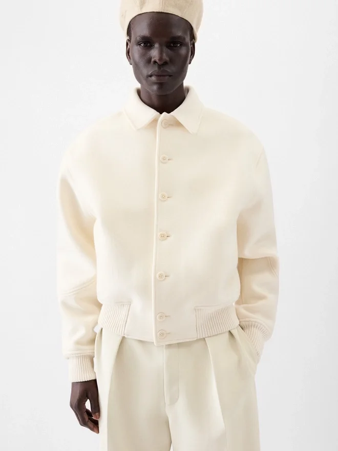 The Feltro bomber jacket Short bomber coat The Feltro bomber jacket Short bomber coat