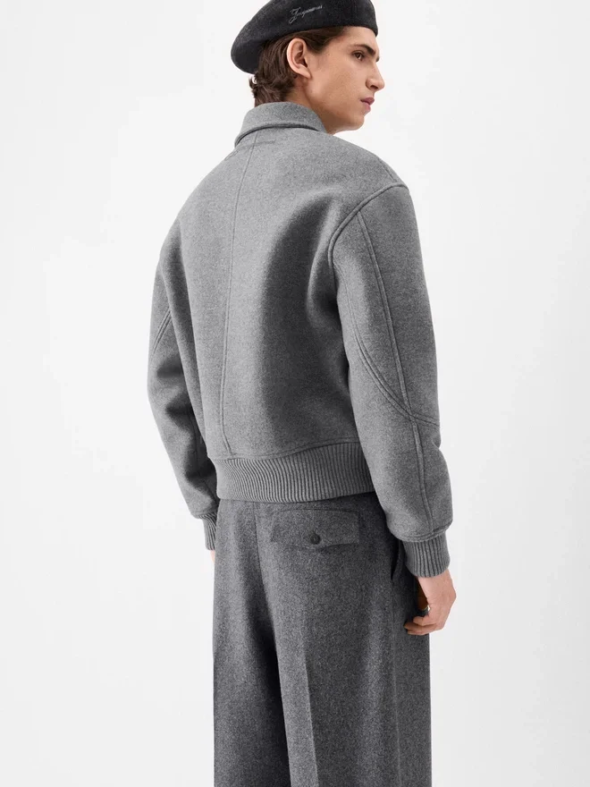 The Feltro bomber jacket Short bomber coat The Feltro bomber jacket Short bomber coat