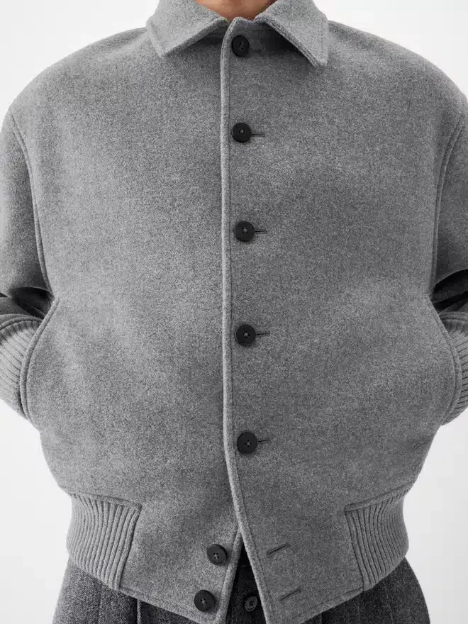 The Feltro bomber jacket Short bomber coat The Feltro bomber jacket Short bomber coat