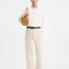 The Fernando de-Nîmes denim pants Crocodile-embossed jeans