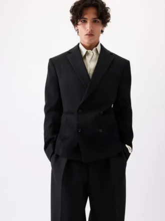 The Fernando jacket Fitted double-breasted blazer
