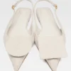 The flat Duelo slingbacks Circle square flats