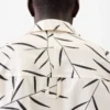 The Fonccio shirt Foliage print bowling shirt