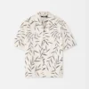 The Fonccio shirt Foliage print bowling shirt