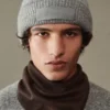 The Gros Grain beanie Grosgrain logo hat