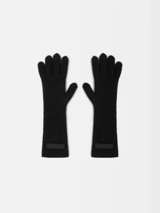 The Gros Grain gloves Grosgrain logo gloves