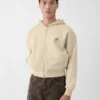 The Gros Grain zipped hoodie Grosgrain logo zip hoodie The Gros Grain zipped hoodie Grosgrain logo zip hoodie