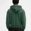 The Gros Grain zipped hoodie Grosgrain logo zip hoodie