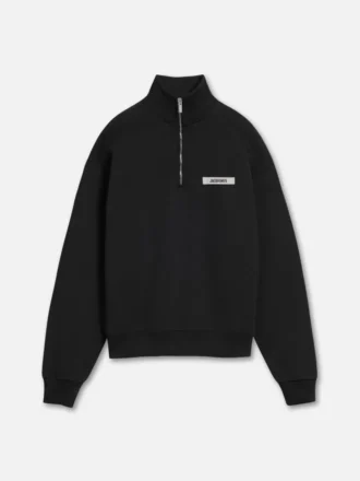 The Gros Grain zipped-rollneck sweatshirt Zip-up sweater