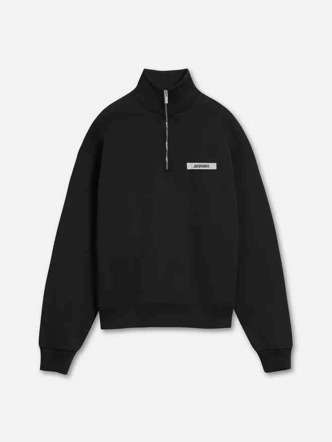 The Gros Grain zipped-rollneck sweatshirt Zip-up sweater The Gros Grain zipped-rollneck sweatshirt Zip-up sweater