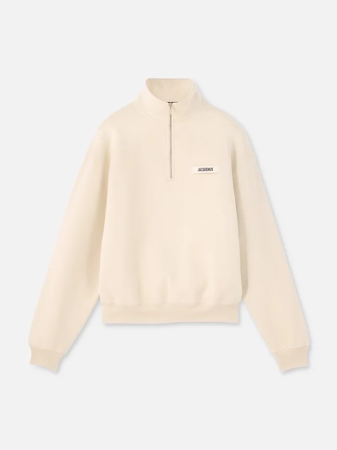 The Gros Grain zipped-rollneck sweatshirt Zip-up sweater The Gros Grain zipped-rollneck sweatshirt Zip-up sweater