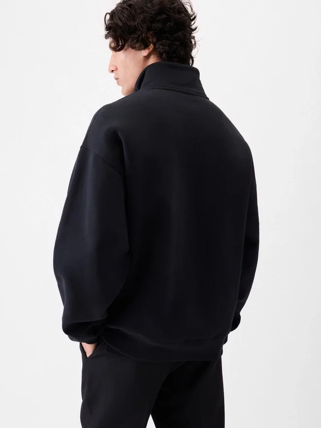 The Gros Grain zipped-rollneck sweatshirt Zip-up sweater The Gros Grain zipped-rollneck sweatshirt Zip-up sweater