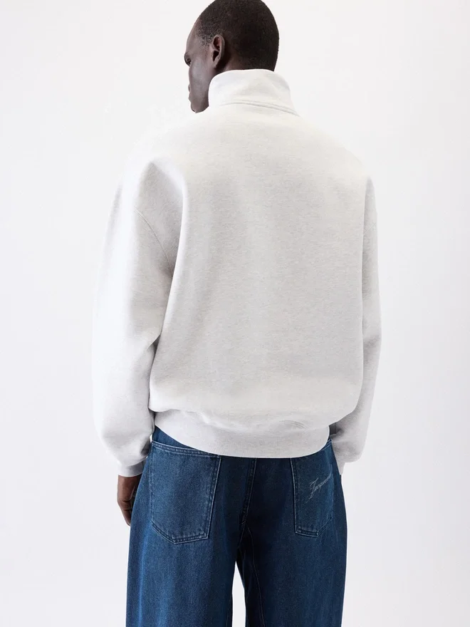 The Gros Grain zipped-rollneck sweatshirt Zip-up sweater The Gros Grain zipped-rollneck sweatshirt Zip-up sweater