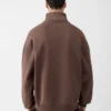 The Gros Grain zipped-rollneck sweatshirt Zip-up sweater The Gros Grain zipped-rollneck sweatshirt Zip-up sweater