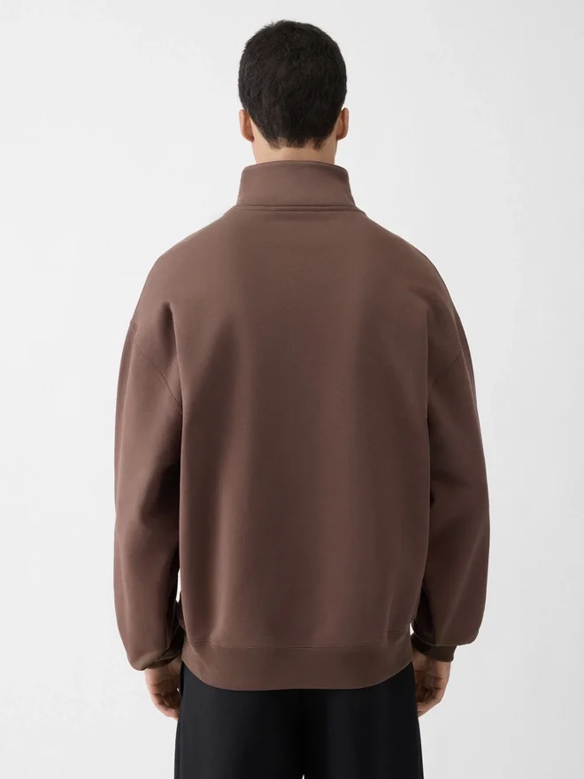 The Gros Grain zipped-rollneck sweatshirt Zip-up sweater The Gros Grain zipped-rollneck sweatshirt Zip-up sweater