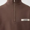The Gros Grain zipped-rollneck sweatshirt Zip-up sweater The Gros Grain zipped-rollneck sweatshirt Zip-up sweater