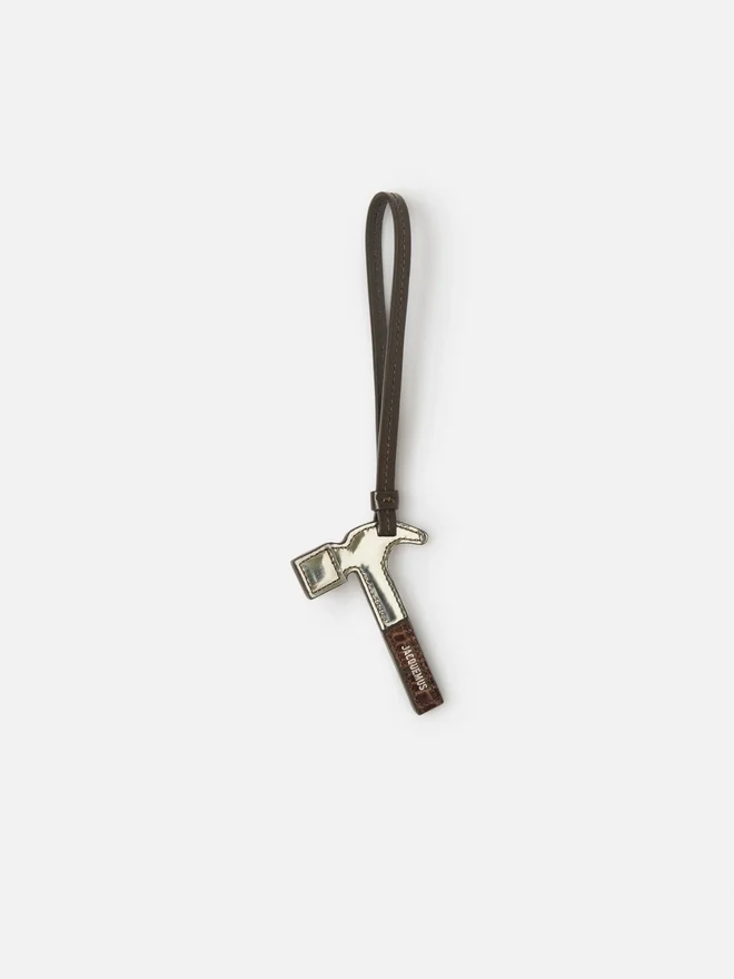 The hammer Hammer-shaped bag charm The hammer Hammer-shaped bag charm