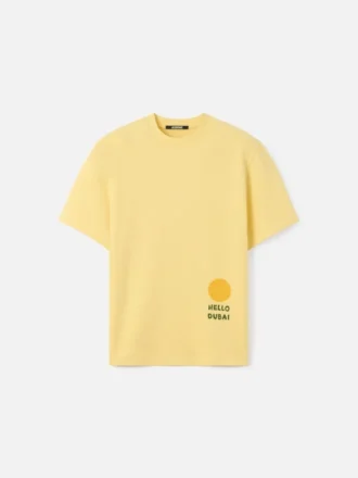 The Hello Dubai t-shirt Logo t-shirt – exclusively sold online and in our United Arab Emirates points of sale