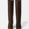 The high Tourni boots Wide knee-high boots