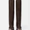 The high Tourni boots Wide knee-high boots