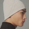 The J beanie Fine-ribbed beanie The J beanie Fine-ribbed beanie