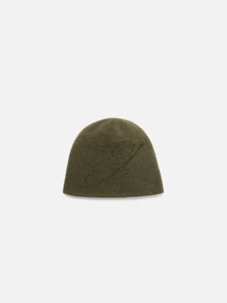The J beanie Ribbed knit beanie