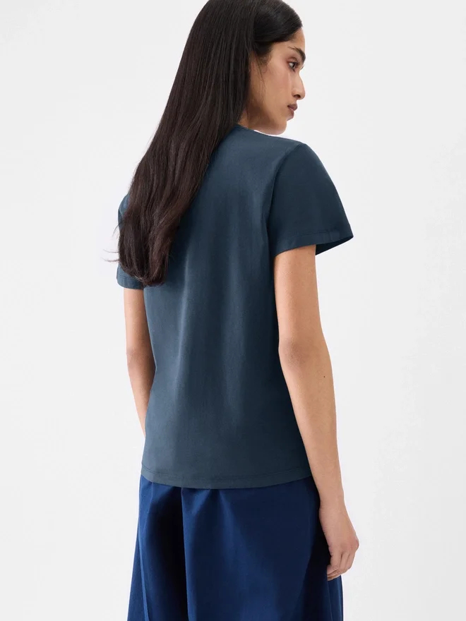 The J t-shirt Embroidered t-shirt The J t-shirt Embroidered t-shirt