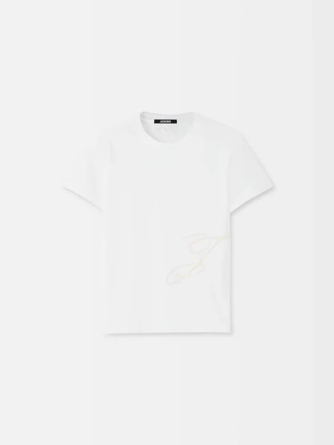 The J t-shirt Embroidered t-shirt The J t-shirt Embroidered t-shirt