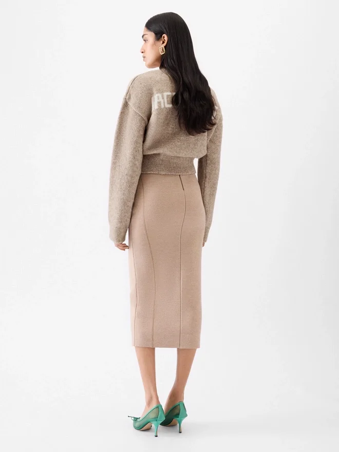 The Jacquemus knit Logo jumper The Jacquemus knit Logo jumper