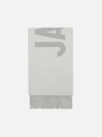 The Jacquemus scarf Fringe logo scarf
