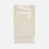 The Jacquemus scarf Fringe logo scarf The Jacquemus scarf Fringe logo scarf