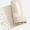 The Jacquemus scarf Fringe logo scarf The Jacquemus scarf Fringe logo scarf