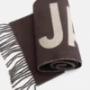 The Jacquemus scarf Fringe logo scarf The Jacquemus scarf Fringe logo scarf