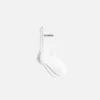 The Jacquemus socks Ribbed crew socks The Jacquemus socks Ribbed crew socks